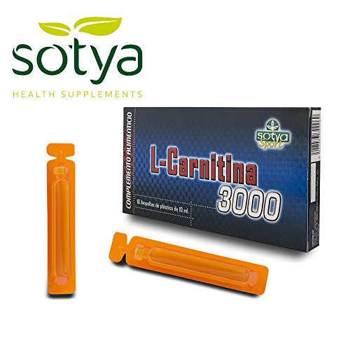 Sotya L-Carnitina 3000mg - 10 Ampollas