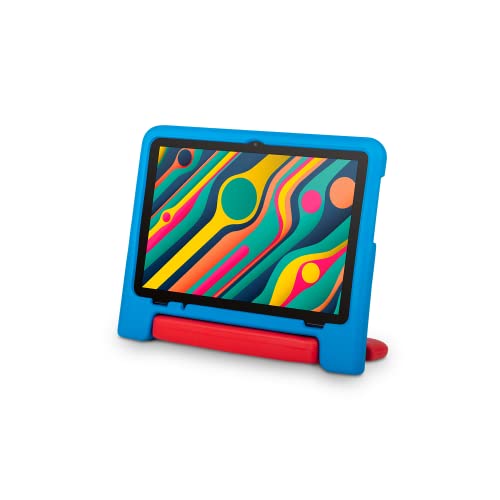 SPC Gummer Case 2: Funda de Tablet de Goma EVA con asa Plegable con función Soporte para SPC Gravity Ultimate y para Segunda generación de Tablets SPC Gravity