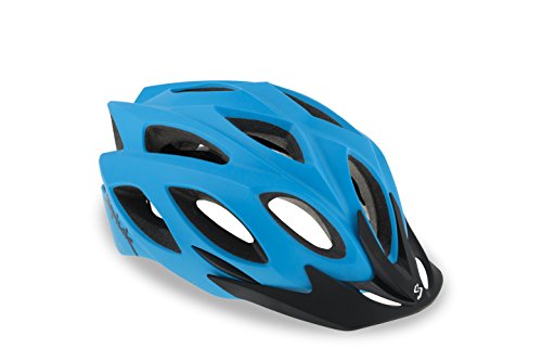 Spiuk Rhombus Casco, Unisex Adulto, Azul Mate, (M-L) 58-62