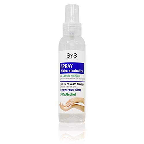 S&S Cosmética natural Spray Hidroalcohólico para manos y superficies 1 unidad 125 Ml