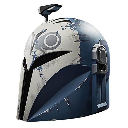 Star Wars The Black Series - Bo-Katan Kryze - Casco electrónico Premium - Star Wars: The Mandalorian - Artículo de colección para Juego de rol - Edad: 14+