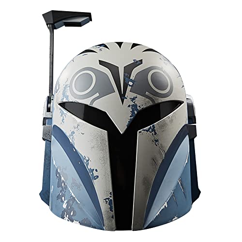 Star Wars The Black Series - Bo-Katan Kryze - Casco electrónico Premium - Star Wars: The Mandalorian - Artículo de colección para Juego de rol - Edad: 14+