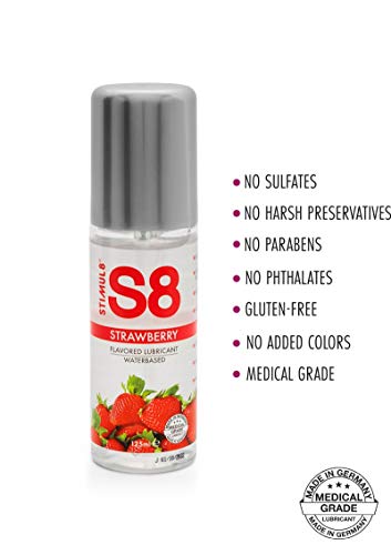 Stimul8 S8 Flavored Lube Strawberry 125Ml 125 g