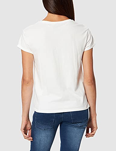 Street One 316797 Camiseta, Blanco Crudo, 40 para Mujer
