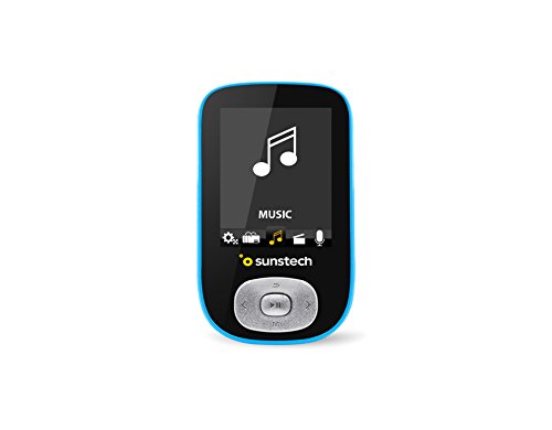 Sunstech SKYBT - Reproductor MP4, Color Azul