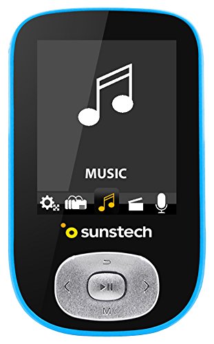 Sunstech SKYBT - Reproductor MP4, Color Azul