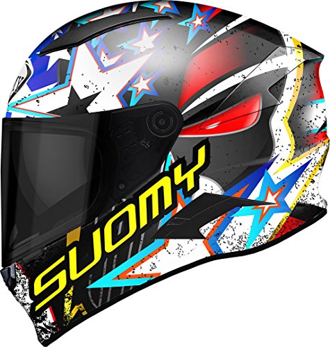 Suomy Helmets Casco Speedstar Iwantu, Hombre, Gráficos, Small