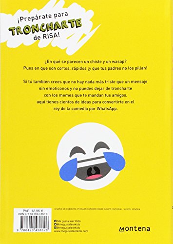 Súper Chistes con Emoticonos (Súper Chistes 7): Chistes para niños con emoticonos divertidos. Libro para niños y niñas 5-6, 7-8, 9-10 años.