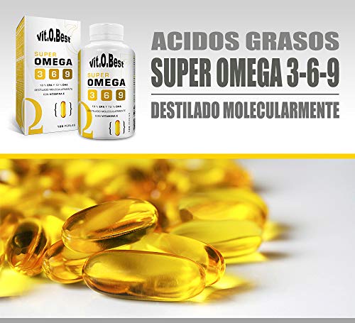 Super Omega 3-6 - 9-100 Cápsulas - Vitobest