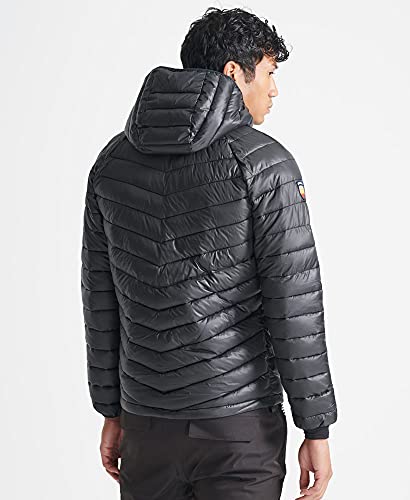 Superdry Alpine Pro Insulator-Chaqueta, Negro, XXL para Hombre