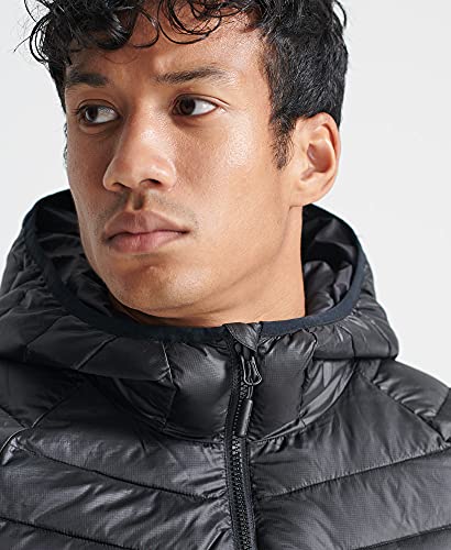 Superdry Alpine Pro Insulator-Chaqueta, Negro, XXL para Hombre