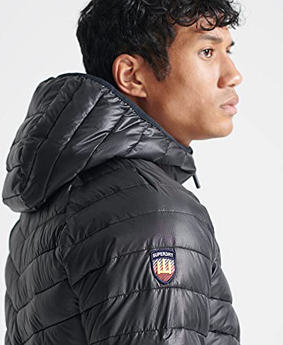 Superdry Alpine Pro Insulator-Chaqueta, Negro, XXL para Hombre