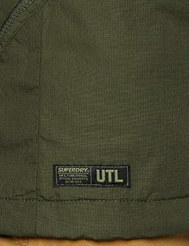 Superdry Field Jacket Chaqueta, Verde (Utl Olive T8m), M para Hombre