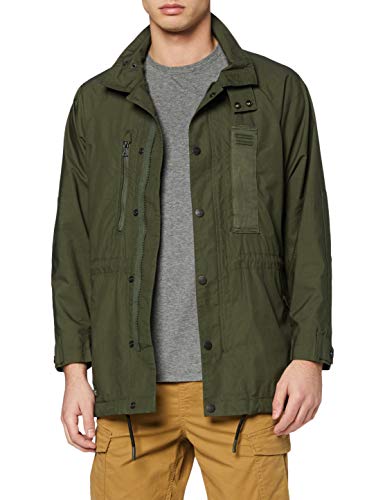 Superdry Field Jacket Chaqueta, Verde (Utl Olive T8m), M para Hombre