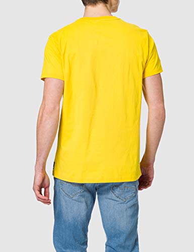 Superdry M1010971A Camiseta, Amarillo náutico, M para Hombre