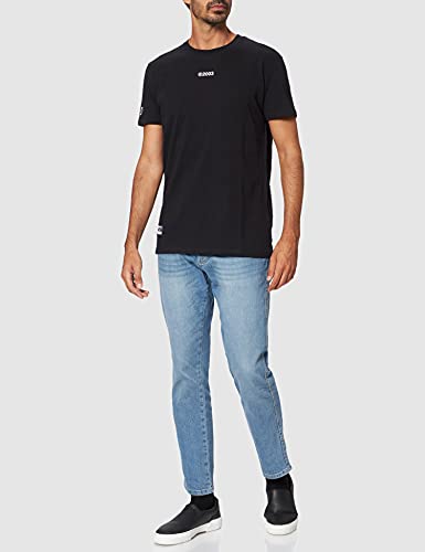 Superdry M1011139a Camiseta con Logo de Corporate, Negro, L para Hombre