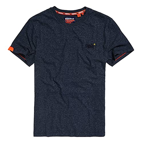 Superdry OL Vintage EMB Crew Camiseta, Azul (Abyss Navy Feeder Zw4), X-Large para Hombre