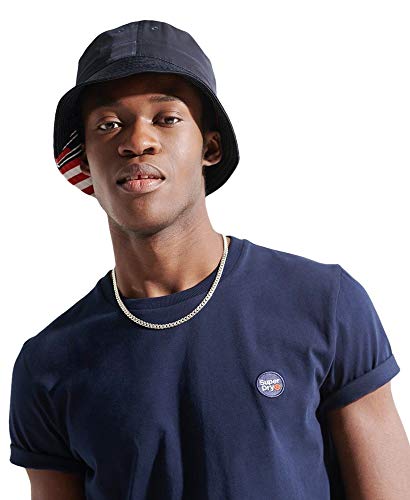 Superdry Sportstyle AOP Bucket Hat Gorras, Tricolour, M/L para Hombre