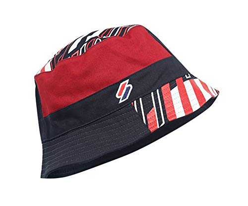 Superdry Sportstyle AOP Bucket Hat Gorras, Tricolour, M/L para Hombre
