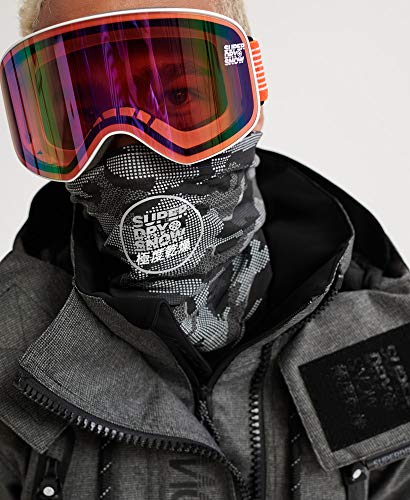 Superdry Ultimate Rescue Chamarra de Nieve para Hombre, Hombre, Color Black Tex Rock, tamaño Extra-Small