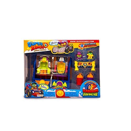 SuperThings Kaboom Race Adventure 2, PSZSP214IN01, con 2 Vehículos y 2 Exclusivas Figuras