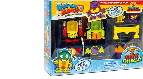 SuperThings Kaboom Race Adventure 2, PSZSP214IN01, con 2 Vehículos y 2 Exclusivas Figuras