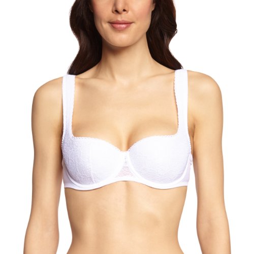 Susa Damen BH (Push-up) 7592 Sujetador, Blanco (3), para Mujer, 95A