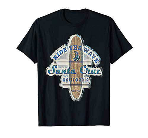 Tabla de surf de surf vintage de Santa Cruz Tourist Camiseta