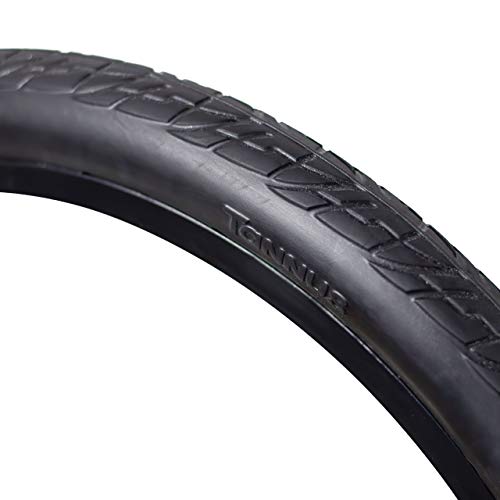 Tannus Tire Cubierta Sólida Airless 20" x1,5 (40-406) Shield | Neumático Macizo Sin Aire 100% Antipinchazos, Bici Urbana, Color Midnight (Negro), Dureza Regular