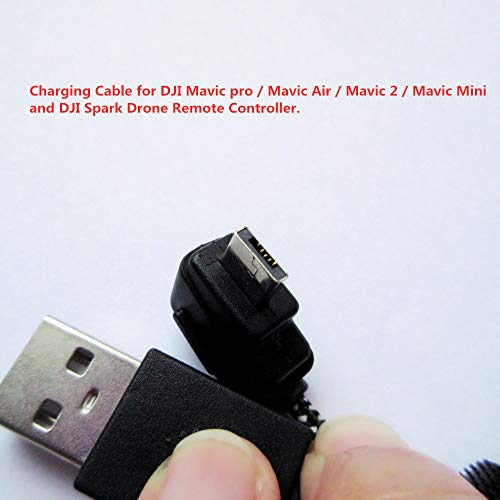 Taoke Cable de Carga de Datos USB Cable de Datos de Controlador Remoto para dji Spark dji Mavic Pro Mavic Air Mavic 2 Drone Controller