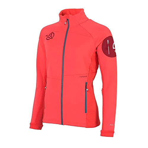 Ternua Ranial Jacket - Forro polar para mujer, Bittersweet, medium