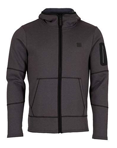 Ternua Sudadera Mannar Jkt M Hombre, Whales Grey