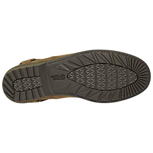 Teva Delavina Dos W's, Botas Chelsea Mujer, Marrón (Bison), 36 EU