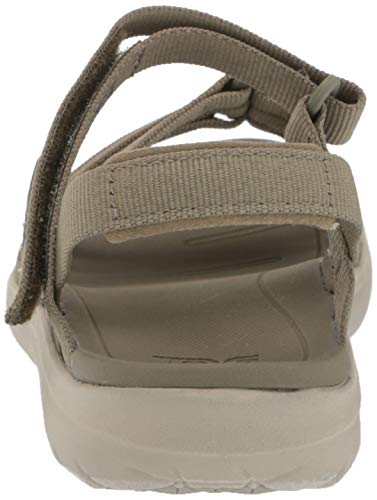 Teva Sanborn COTA Sandal, Sandalias de Punta Descubierta Mujer, Verde (Burnt Olive Btol), 40 EU