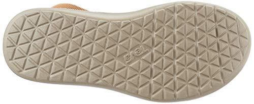 Teva Voya Strappy Leather, Sandalias de Punta Descubierta Mujer, Marrón (Chipmunk CPM), 40 EU