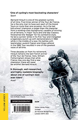 The Badger: Bernard Hinault and the Fall and Rise of French Cycling