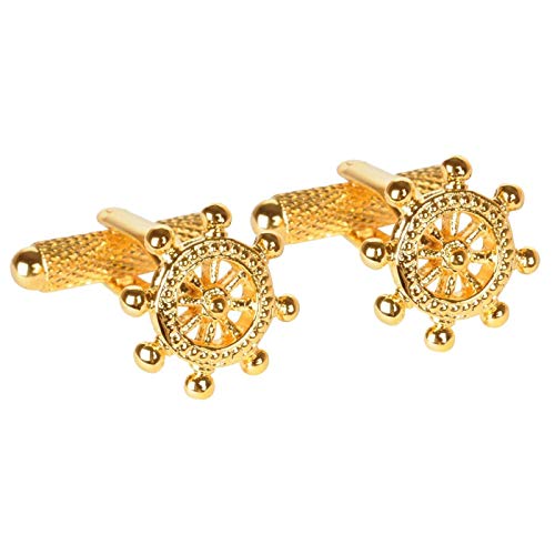 The Cufflink Store Rueda de Barco Dorado