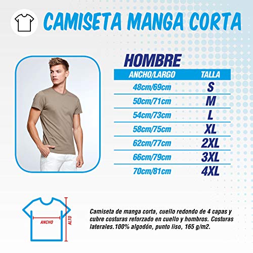 The Fan Tee Camiseta de Hombre Crossfit Deporte Gimnasio Gym Pesas 016 S