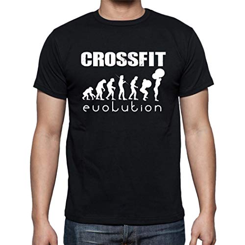 The Fan Tee Camiseta de Hombre Crossfit Deporte Gimnasio Gym Pesas 016 S