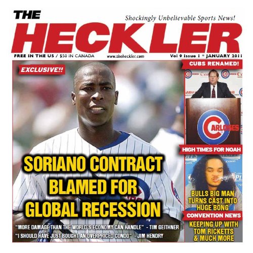 The Heckler's January 2011 Edition (English Edition)