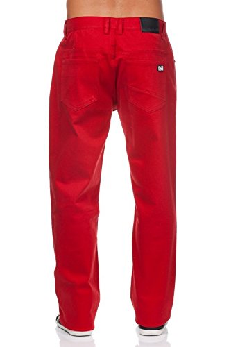 THE INDIAN FACE 13-003-03 Pantalones, Rojo, 42 para Hombre