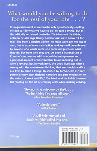 The Monk and the Riddle: The Art of Creating a Life While Making a Life