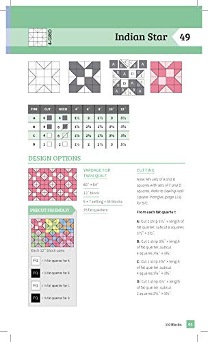 The New Quick & Easy Block Tool: 110 Quilt Blocks in 5 Sizes with Project Ideas