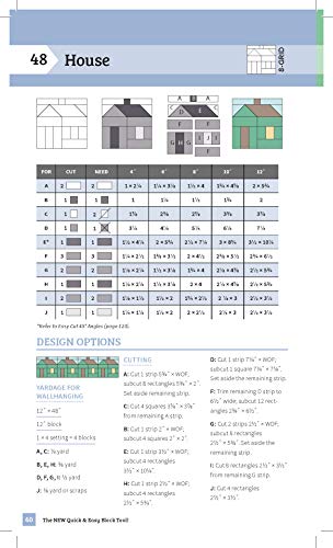 The New Quick & Easy Block Tool: 110 Quilt Blocks in 5 Sizes with Project Ideas