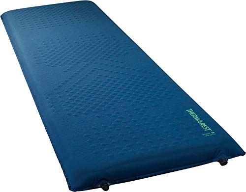 Therm-a-Rest Cojín de Dormir Unisex LuxuryMap WingLock autoinflable, Azul Poseidón, Regular