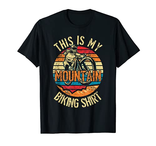This is my mountain bike shirt I wear it everyday Camiseta