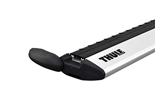 Thule WingBar Evo 118, Barras de carga aerodinámica de primera calidad que ofrecen un viaje excepcionalmente silencioso. Pack de 2.