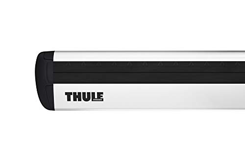 Thule WingBar Evo 118, Barras de carga aerodinámica de primera calidad que ofrecen un viaje excepcionalmente silencioso. Pack de 2.