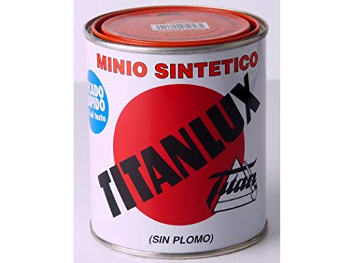 TITANLUX - Minio Sin Plomo Naranja Titanlux 125 Ml