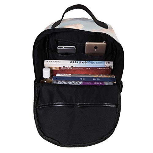 TIZORAX Cross Country Wrangler Mochila para ordenador portátil, mochila de hombro casual para estudiantes, mochila escolar y bolso de mano, ligera